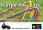 Pletení pomlázek před Automuzeem - 20.4.